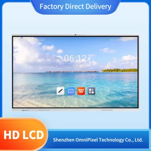 interactive flat panel (h6d update)
