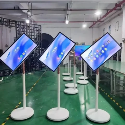 21.5inch specification optional rotating & battery free smart screen