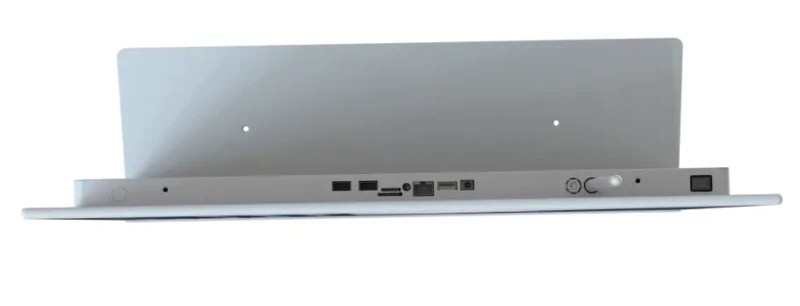 23.8 inch lcd advertising screen wall mounted serial