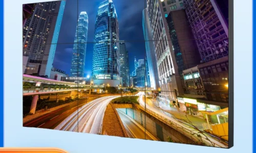 55inch lcd video wall 3.5mm bezel 4k