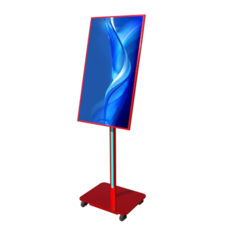 Movable LCD Advertising Screen